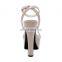 Pakistan Design Women Ankle Straps Platform High Heels Sandals Shoes