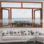 America standard double glazed aluminum windows sliding casement windows