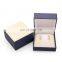 Custom Logo Hot Sell Pu Leather Led Jewelry Box Earring Box