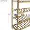 Living Room Bamboo Shoe Cabinet 4 tier shoe rack