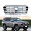 Maictop car accessories auto body parts front bumper grill lc300 Sliver Chrome grille for land cruiser 300 fj300 2022