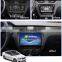 Black UV10 Inch Car Navigation Face Frame For Skoda OCTAVIA Console Stereo Mounting Frame Kit With Power Cable