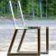Wholesale price weight bench leg press stainless steel bench legs with high loading capacity
