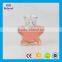 Hot sale star shape wedding decoration clear glass mini bottle