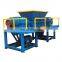multifunctional waste rubber plastic double shaft shredder machine for tyre shredding machine price