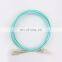 Free Sample Aqua Color LC/LC Multimode Duplex OM3 LSZH Jacket fiber PatchCord for Data Center