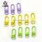 Colorful Keychain Ring Metal Lobster Clasp Clips Bag Car Keychain Metal Spring Snap Hook Clips For Keychain