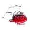 Byloo fishing bass spinner bait for casting spinning 2 sections fishing rod reel