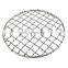 Round stainless steel BBQ grill mesh/barbecue wire mesh cheap fish BBQ wire rack for picnic