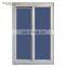 China factory modern hurricane impact casement hollow double glass sliding aluminum glass sliding windows