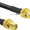 F connector compression   F plug  rg58 rg59 rg6 Coaxial cable  straight adapter  f jack waterproof connector