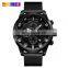 Hot selling Skmei 1309 leather quartz movement waterproof montre homme luxury japan movt watch sr626sw price hand watch for man
