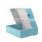Spot color print corrugated paper roll end tuck top front carton box for pan storage box