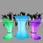 Wedding Supplies Bright LEDS16 Color Changing Glowing LED Cocktail Table  LED Table and Chair for Event