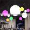 outdoor indoor decor lamp flash color ball LED Plastic Glow Ball Light for desk decoration garden rgb sphere light
