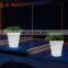 Hotel Shopping Mall Creative Garden Resin Light Large Illuminated Lit Planter LED Flower Pots