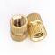 Custom Brass Knurled Threaded Insert Nut