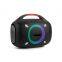 Wholesale 60w massive loudspeaker portable pary speaker RGB Dazzle colorful lamp wireless karaoke microphone speaker