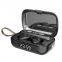 Neues Produkt A13 TWS Bt 5.1 Kopfh?rer Stereo Sport drahtlose Kopfh?rer Touch IPX7 wasserdichte Ohrh?rer mit Taschenlampe Uhr