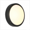 Outdoor waterproof and moisture-proof lamp round square aluminum outdoor balcony corridor simple three-proof ceiling lamp
