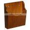 Hot Sale Restaurant Wooden Menu Holder Power Bank Wholesale Table Stand Drink Menu Card Holder