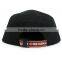 High quality label patch sude bill hat custom leather & metal buckle wholesale 5 panel hats