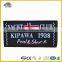 2015 Hot sales woven labels,high quality woven garment label,high density woven clothing label