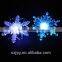 Glittering Snowflake With Sucker Base,Color Changing Splended Light changing