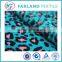 Leopard Print fabric Coral Fleece travel blanket fabirc double sided