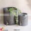 Sturbridge Vintage Decorative Metal Pots for Plants Indoor