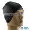Professional manufacturer High quality Silastic elastic swimming cap Humanized design innovative swim caps
