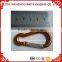 OEM Red Aluminum Carabiner Snap Hook ,Aluminum Spring Hook ,Handbag Aluminum Hook In Rigging Manufacturer