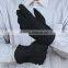 Men's fashion double face leather gloves with slit at side