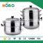 Multi-use stainless steel steamer cooker