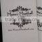 Disposable dinner napkin one color printing with logo