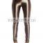 Fashion Rave Party Disco Solid Color Shinny Inset Leggings Pants Many Colors Available