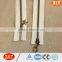 hot sale white tape antique brass teeth plastic zipper