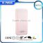 Multifuction biscuit power bank charger torch light power bank with dual usb outputs