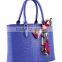luxury lady tote bag satchel handbag PU leather shoulder bag