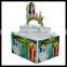 Advertising corrugated pallet display for black hair care products wholesale