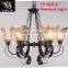 Hot Salable Led Iron Ceiling/Wall/Street Light With Flower Lampshade For Dining Room For Home With Factory