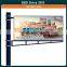 Outdoor stable structure cheap advertising cantilever billboard