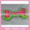 Pink+Green TPR Bone Toy for Pets