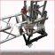 Aluminum truss system set up with chain hoist