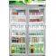 Glass Door Commercial Soft Drink Display Chiller/refrigerator Showcase
