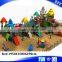 Different theme outdoor slide playground equipment for kindergarten