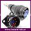 FQ14 multi pin male bulkhead electrical waterproof connector