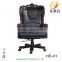 Classic King Throne Luxury Wooden Chair Office Leather Chairs HE-03