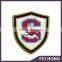 High Qulaity shield shape printed pin badge for sport/school/festival gift