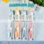 2016 China supplier nylon bristle silicone adult toothbrush